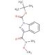 N-tert-Butoxyl-3-indazole-carbonyl-N-methoxy-N-methylcarboxiamide - chemical structure image