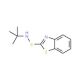 N-tert-Butyl-2-benzothiazolesulfenamide (CAS 95-31-8) - chemical structure image