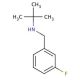 N-(tert-butyl)-N-(3-fluorobenzyl)amine - chemical structure image