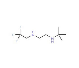 N-tert-Butyl-N&prime;-2,2,2-trifluoroethyl ethylenediamine - chemical structure image