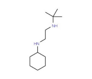 N-tert-Butyl-N&prime;-cyclohexyl ethylenediamine - chemical structure image