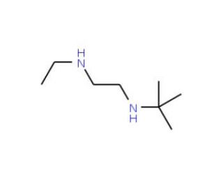 N-tert-Butyl-N&prime;-ethyl ethylenediamine (CAS 886500-74-9) - chemical structure image