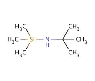N-tert-Butyltrimethylsilylamine (CAS 5577-67-3) - chemical structure image