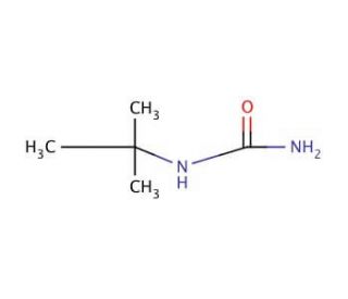 N-tert-Butylurea (CAS 1118-12-3) - chemical structure image