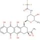 N-(Trifluoroacetyl)-1-desmethyl Daunorubicin - chemical structure image