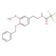 N-Trifluoroacetyl-4-benzyloxy-3-methoxyphenethylamine - chemical structure image