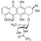 N-(Trifluoroacetyl)daunorubicin (CAS 26388-52-3) - chemical structure image
