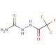 N-Trifluoroacetyl-N′-thioformamidohydrazine - chemical structure image
