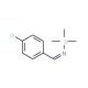 N-(Trimethylsilyl)-4-chlorobenzaldimine (CAS 85654-07-5) - chemical structure image