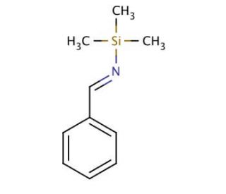 N-Trimethylsilylbenzaldimine (CAS 17599-61-0) - chemical structure image