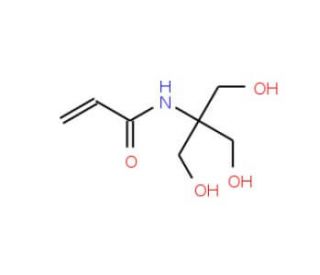 N-[Tris(hydroxymethyl)methyl]acrylamide (CAS 13880-05-2) - chemical structure image
