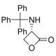 N-Trityl-L-serine lactone (CAS 88109-06-2) - chemical structure image