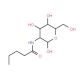 N-Valeryl-D-glucosamine (CAS 63223-57-4) - chemical structure image