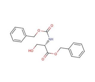 N-Z-L-Serine benzyl ester (CAS 21209-51-8) - chemical structure image