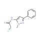N1-(1-Methyl-3-phenyl-1H-pyrazol-5-yl)-2-chloroacetamide (CAS 306935-25-1) - chemical structure image