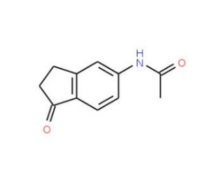 N1-(1-Oxo-2,3-dihydro-1H-inden-5-yl)acetamide (CAS 58161-35-6) - chemical structure image