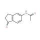 N1-(1-Oxo-2,3-dihydro-1H-inden-5-yl)acetamide (CAS 58161-35-6) - chemical structure image