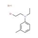 N1-(2-Bromoethyl)-N1-ethyl-3-methylaniline hydrobromide (CAS 195390-17-1) - chemical structure image