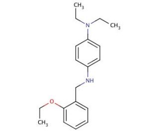 N1-(2-ethoxybenzyl)-N4,N4-diethyl-1,4-benzenediamine - chemical structure image