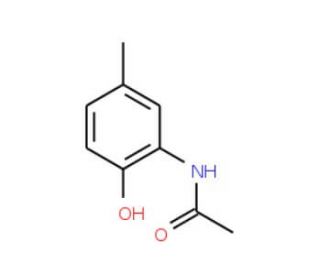 N1-(2-hydroxy-5-methylphenyl)acetamide (CAS 6375-17-3) - chemical structure image