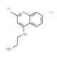 N*1*-(2-Methyl-quinolin-4-yl)-ethane-1,2-diaminedihydrochloride - chemical structure image