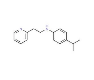 N1-[2-(Pyridin-2-yl)ethyl]-4-isopropylaniline (CAS 200060-83-9) - chemical structure image