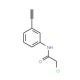 N1-(3-Ethynylphenyl)-2-chloroacetamide (CAS 175277-85-7) - chemical structure image