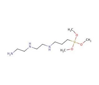 N<sup>1</sup>-(3-Trimethoxysilylpropyl)diethylenetriamine (CAS 35141-30-1) - chemical structure image