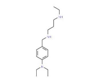N1-[4-(Diethylamino)benzyl]-N3-ethyl-1,3-propanediamine - chemical structure image
