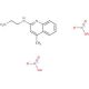 N*1*-(4-Methyl-quinolin-2-yl)-ethane-1,2-diaminedinitrate - chemical structure image
