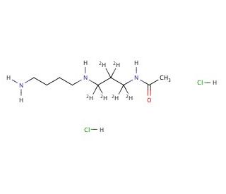 N1-Acetylspermidine-d6 Dihydrochloride - chemical structure image