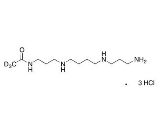 N1-Acetylspermine-d3 Trihydrochloride (CAS 77928-70-2) - chemical structure image
