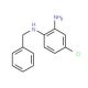 N*1*-Benzyl-4-chloro-benzene-1,2-diamine (CAS 39235-92-2) - chemical structure image