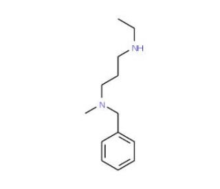 N1-Benzyl-N3-ethyl-N1-methyl-1,3-propanediamine - chemical structure image