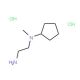 N*1*-Cyclopentyl-N*1*-methyl-ethane-1,2-diaminedihydrochloride - chemical structure image