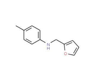 N1-(Fur-2-ylmethyl)-4-methylaniline (CAS 3139-27-3) - chemical structure image