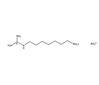N1-Guanyl-1,7-diaminoheptane (GC7) (CAS 150333-69-0) - chemical structure image