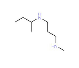 N1-(sec-Butyl)-N3-methyl-1,3-propanediamine - chemical structure image