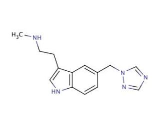 N10-Monodesmethyl Rizatriptan (CAS 144034-84-4) - chemical structure image
