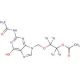 N2-Acetyl-9-(2-acetoxyethoxymethyl-d4)guanine - chemical structure image