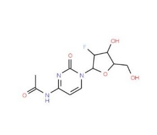 N4-Acetyl-2&prime;-deoxy-2&prime;-fluorocytidine (CAS 159414-97-8) - chemical structure image