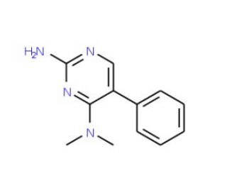 N~4~,N~4~-dimethyl-5-phenyl-2,4-pyrimidinediamine - chemical structure image
