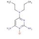 N4,N4-Dipropyl-1-oxy-pyrimidine-2,4,6-triamine (CAS 55921-62-5) - chemical structure image