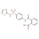 N4-Phthalylsulfathiazole (CAS 85-73-4) - chemical structure image