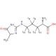 N5-(5-Hydro-5-methyl-4-imidazolon-2-yl) L-Ornithine-d6 - chemical structure image