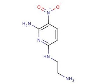 N6-(2-Aminoethyl)-3-nitro-2,6-pyridinediamine - chemical structure image