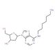 N6-(6-Aminohexyl)-2′-deoxyadenosine (CAS 147218-60-8) - chemical structure image