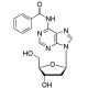 N6-Benzoyl-2′-deoxyadenosine (CAS 4546-72-9) - chemical structure image
