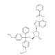 N6-Benzoyl-5′-O-(4,4′-dimethoxytrityl)-2′-deoxyadenosine (CAS 64325-78-6) - chemical structure image