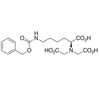 N6-Carbobenzyloxy-N2,N2-bis(carboxymethyl)-L-lysine - chemical structure image